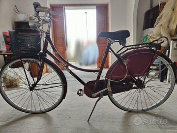 Bici Atala unisex colore amaranto