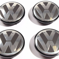 4 coprimozzi compat. vw golf tiguan passat 65 mm