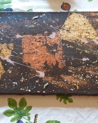 Quadro moderno dipinto su tela -