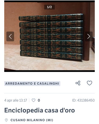 ENCICLOPEDIA CASA D’ORO