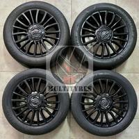 Cerchi 17 neri e pneumatici originali Fiat 500X