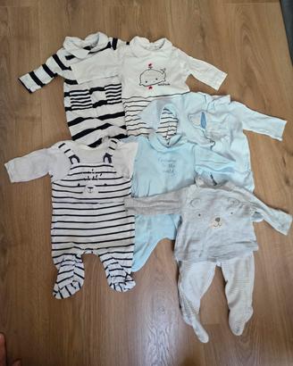 Blocco vestiti neonato  0/1 mese