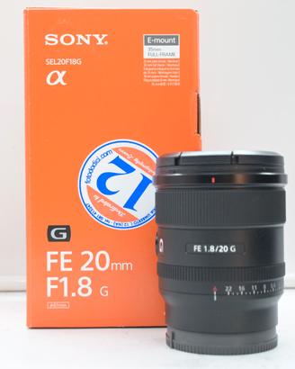 Sony FE 20mm f/1.8 G