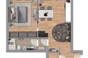 Borgaro torinese ampio bilocale