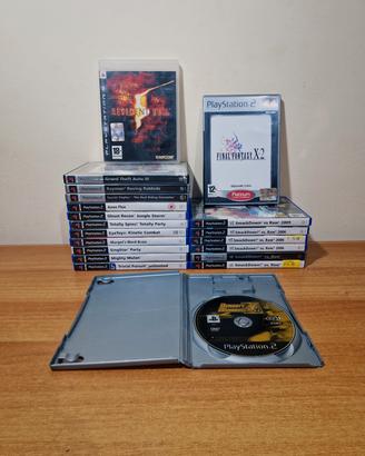 Lotto videogiochi – PS2 + PS3 – 21 pezzi