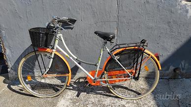 bicicletta  da donna bianchi 