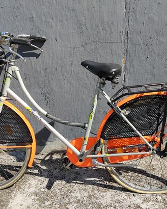 bicicletta  da donna bianchi 