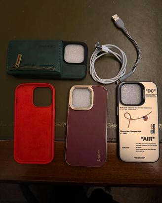 Custodie varie per iPhone 14 Pro