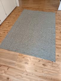 Tappeto IKEA nero/naturale 155x220