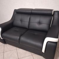 divano 2 posti vera pelle