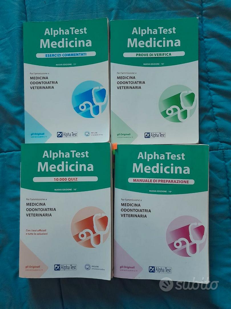 alpha test medicina 2022, Kit Completo Di Preparaz - Libri e Riviste In  vendita a Vicenza