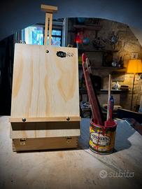 Cavalletto da pittura da tavolo