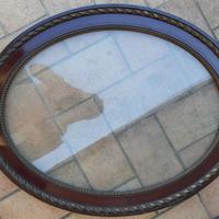 Antica cornice ovale Mis. esterne 70x55CM