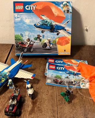 Lego city paracadute completo 100%
