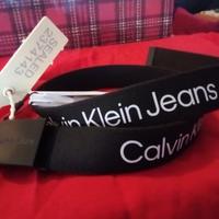 Calvin Klein Jeans cintura in canetè con logo all
