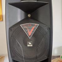 coppia di casse amplificate della PROEL