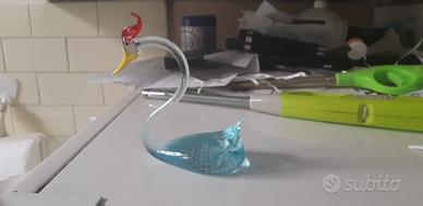 Cigno in vetro di Murano