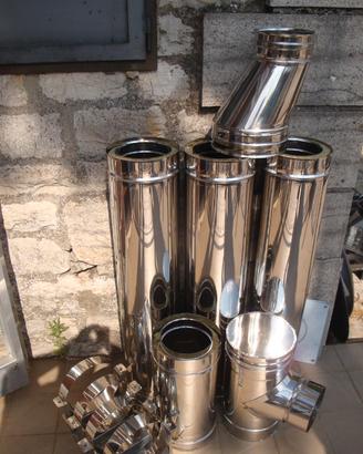 Tubo doppia camera canna fumaria