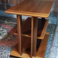 Mobile Carrello porta TV in legno ciliegio