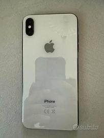 iPhone XS Max 256GB Silver - Tenuto benissimo