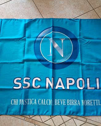 Bandiera grande SSC Napoli - NUOVA, confezionata.