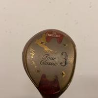 Mazza Driver da golf legno vintage Persimmon USA