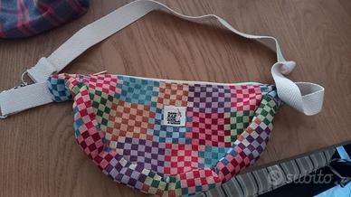 Marsupio/Borsa Mezza luna "Due costure"