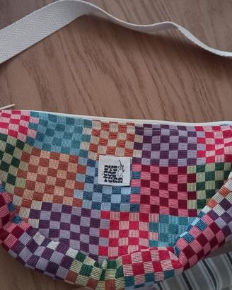 Marsupio/Borsa Mezza luna "Due costure"
