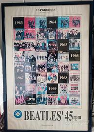 Beatles' 45 RPM - Poster