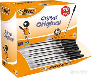 Bic Cristal Original Punta Media 1 mm Confez 100 