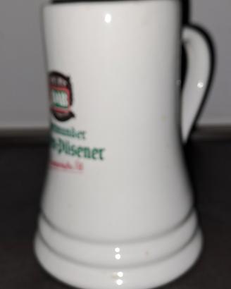 caraffa altezza cm16 con scritta DAB birra