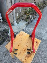  Cavalletto alza moto posteriore universale