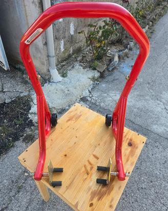  Cavalletto alza moto posteriore universale