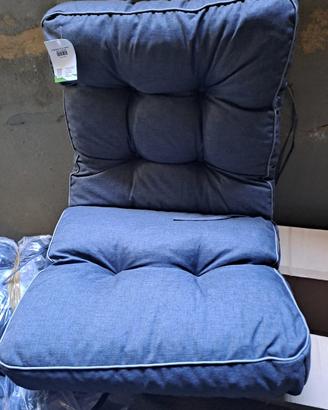 Set di 6 Cuscini impermeabili da giardino