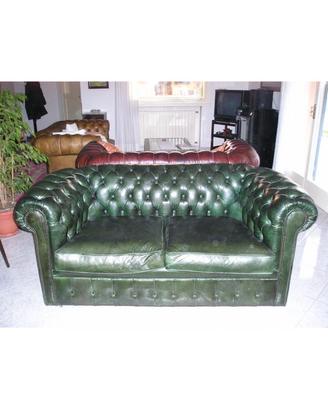 Divano chester originale inglese misura cm 170x90