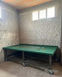 Banco da lavoro per taglio vetro