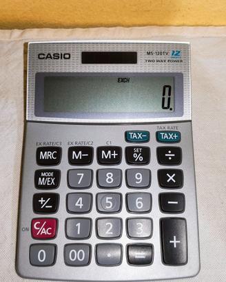Casio MS-120TV Calcolatrice Vintage