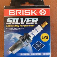 Candele auto BRISK silver per impianto gpl metano