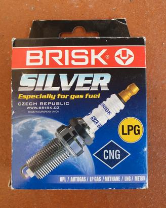 Candele auto BRISK silver per impianto gpl metano