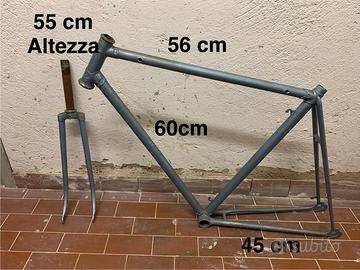 Telaio bici con forcella