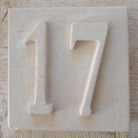 Numeri civici in pietra