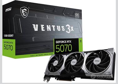 MSI  RTX 5070 Ventus 3x 12GB