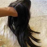 Toupe capelli con clips