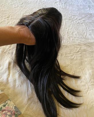 Toupe capelli con clips