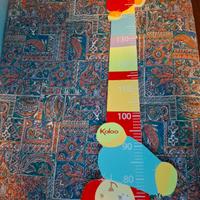 Metro da parete legno crescita bambino