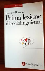 Prima lezione di sociolinguistica, libro. 