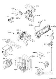 Ricambi lavasciuga AEG 1