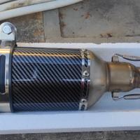 Terminale di scarico (marmitta) moto o scooter.