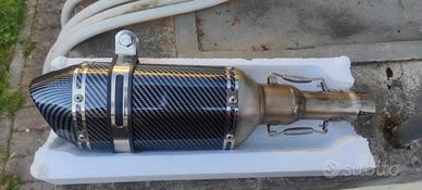 Terminale di scarico (marmitta) moto o scooter.