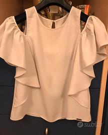 Blusa spalle scoperte con volant tg.M - Guess